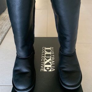 Premium shearling lined casual boots